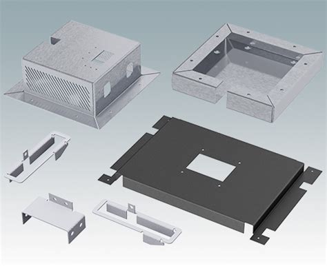 small steel box sensor prototype|Custom Electronic Enclosures, Parts and Components .